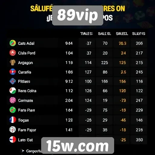 Estatísticas de Jogos Mais Jogados no 89vip